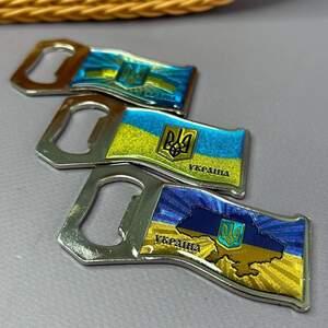 Открывашка магнит патриотичная - в ассортименте 7 см Открывашка магнит патриотичная - в ассортименте 7 см