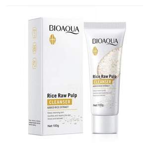 Пенка для умывания с экстрактом риса Bioaqua Rice Raw Pulp, 100г Пенка для умывания с экстрактом риса Bioaqua Rice Raw Pulp, 100г