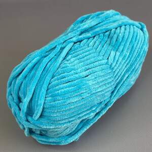 Плюшевая пряжа для вязания игрушек - цвет 029 Плюшевая пряжа для вязания игрушек - цвет 029