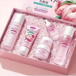 Подарочный набор косметики по уходу за лицом 6в1 Sadoer Персик Подарочный набор косметики по уходу за лицом 6в1 Sadoer Персик