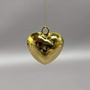 Подвеска Сердце гиппоаллергенный сплав 20 мм - лимонное золото Подвеска Сердце гиппоаллергенный сплав 20 мм - лимонное золото
