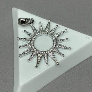 Подвеска Ярило гиппоаллергенный сплав 36 мм - Сталь Подвеска Ярило гиппоаллергенный сплав 36 мм - Сталь