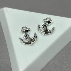 Подвеска металлическая Якорь 11х16 мм, цвет Сталь Подвеска металлическая Якорь 11х16 мм, цвет Сталь