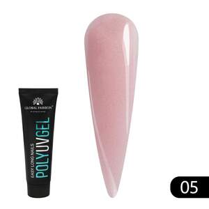 Полигель для наращивания ногтей с шимером Global Fashion 30 г 05 Полигель для наращивания ногтей с шимером Global Fashion 30 г 05