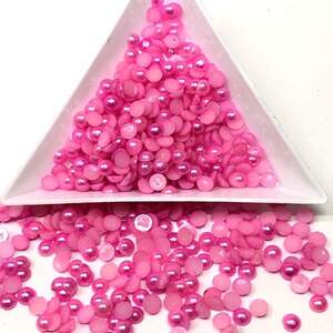 Полубусины перламутровые 4мм, 10 гр/уп цвет - 6