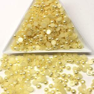 Полубусины перламутровые 4мм, 10 гр/уп цвет - Z22