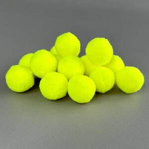 Помпон велюровый 2 см - лимонный