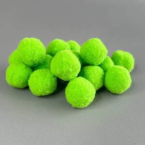 Помпон велюровый 2 см - салатовый
