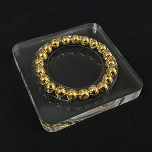 Прозрачная акриловая доска планшет для сборки браслетов 9,5х9,5 см Прозрачная акриловая доска планшет для сборки браслетов 9,5х9,5 см