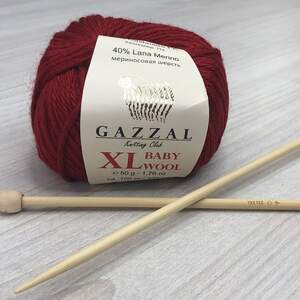 Пряжа Gazzal Baby Wool XL цвет 816