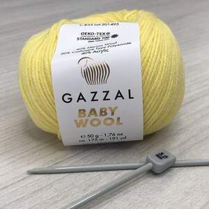 Пряжа Gazzal Baby Wool цвет 833