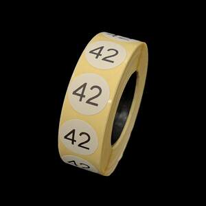 Размерник клеевой 42 1000шт.