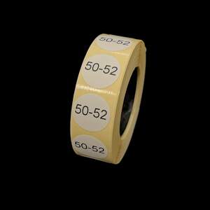 Размерник клеевой 50-52 1000шт.