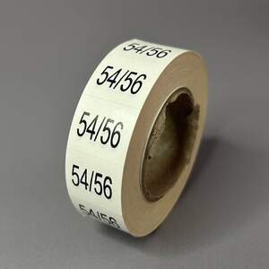 Размерник клеевой 54/56 1000шт.