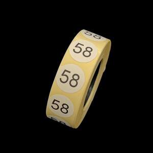 Размерник клеевой 58 1000шт.