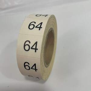 Размерник клеевой 64 1000шт.