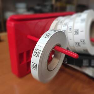 Размерник пришивной # 54