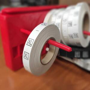 Размерник пришивной XL 600шт.