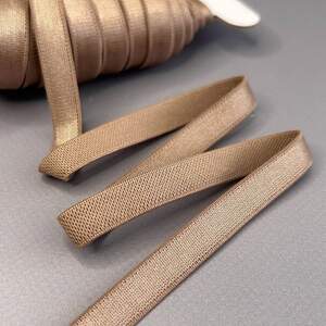 Резинка для бретель 1см х 1м цвет - темный беж