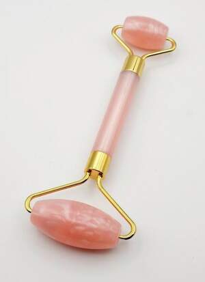 Роллер для лица, розовый