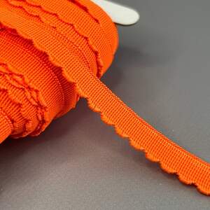 Становая резинка для белья 1смх1м - оранж неон