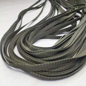 Стропа 1 см, хаки, на метраж (сумочная-ременная) Стропа 1 см, хаки, на метраж (сумочная-ременная)