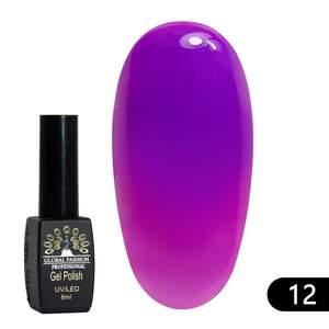 Термо гель-лак Global Fashion 12, 8 мл