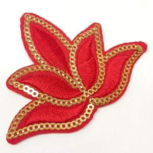 Термонаклейка Лотос- 1 шт, 6х7,5см цвет #4