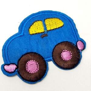 Термонаклейка Машинка, 1 шт 5х5,5см цвет-11