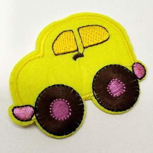 Термонаклейка Машинка, 1 шт 5х5,5см цвет-12