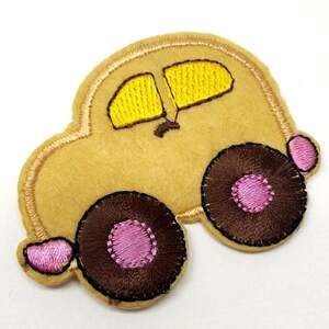 Термонаклейка Машинка, 1 шт 5х5,5см цвет-6