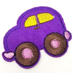 Термонаклейка Машинка, 1 шт 5х5,5см цвет-8