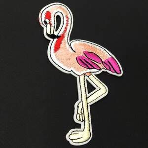 Термонаклейка Фламинго 3 1 шт, 7х14,5см
