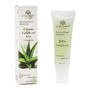 Увлажняющий крем для кутикулы Global Fashion Алоэ, 15 гр