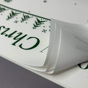 Упаковочная калька для подарков 57х57 см, 20 листов - белая Merry Christmas Упаковочная калька для подарков 57х57 см, 20 листов - белая Merry Christmas