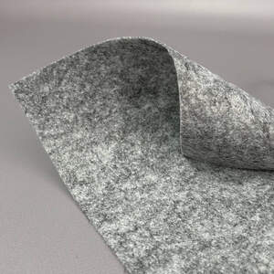 Фетр 1 мм, 20х30 см, цвет - серый меланж С33