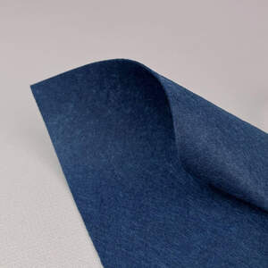 Фетр 1 мм, 20х30 см, цвет - синий темный С16