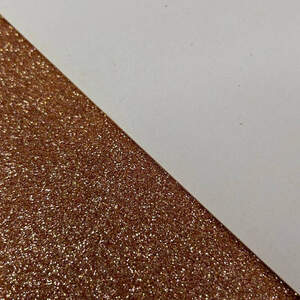 Фоамиран с глиттером клеевая основа 1,6 мм, 1 лист А4 - капучино Фоамиран с глиттером клеевая основа 1,6 мм, 1 лист А4 - капучино
