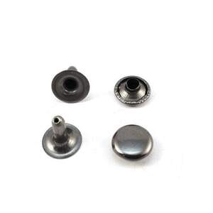 Холитен 12х12 Блек Никель (1000шт.) двухсторонний Нержавейка (Латунь)