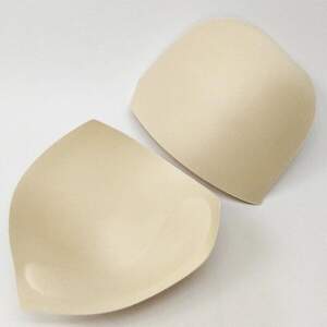 Чашки для купальников с push up треугольник размер 36 бежевые Чашки для купальников с push up треугольник размер 36 бежевые