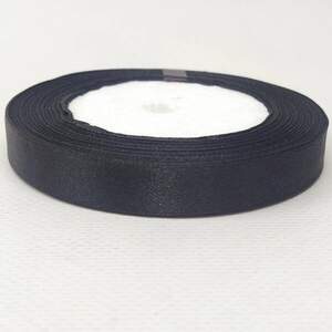 Черная лента атласная 1,2см (23м) Sindtex (АЛ12-002) Черная лента атласная 1,2см (23м) Sindtex (АЛ12-002)