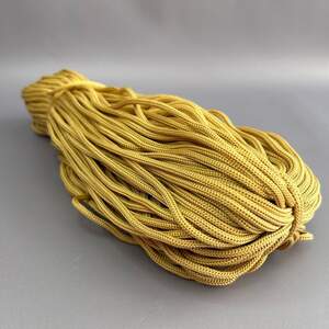 Шнур 5мм текстильный полиамидный, горчичный (90м) Шнур 5мм текстильный полиамидный, горчичный (90м)