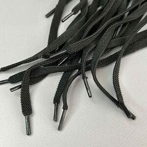 Шнурок для обуви резиновый плоский 100 см длина, Ø 7 мм - черный Шнурок для обуви резиновый плоский 100 см длина, Ø 7 мм - черный