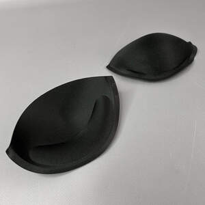 Корсетные чашки балконет #75 - черный