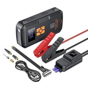 Автомобильное пускозарядное устройство Hoco QS2 Насос 8000mAh