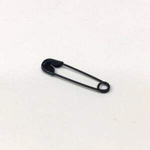 Булавка английская 2 см упаковка 2000 шт - цвет черный Булавка английская 2 см упаковка 2000 шт - цвет черный