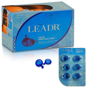 Витаминные капсулы для восстановления волос Leadr с маслом камелии и голубого лотоса, 6шт1мл Витаминные капсулы для восстановления волос Leadr с маслом камелии и голубого лотоса, 6шт1мл