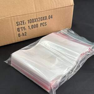 Зип пакеты с замком ZIP-LOCK, размер 100х120 мм, уп. 100шт