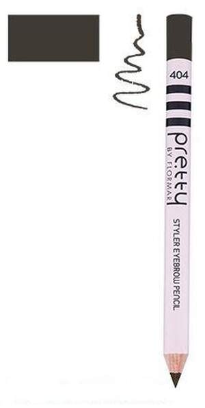 Карандаш для бровей Pretty by Flormar 404 dark brunette