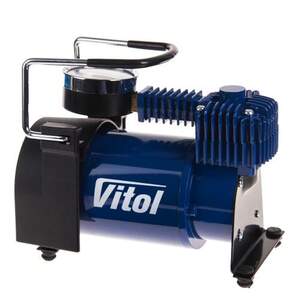 Компрессор ViTOL K-40 150psi/14Amp/37л/прикуриватель